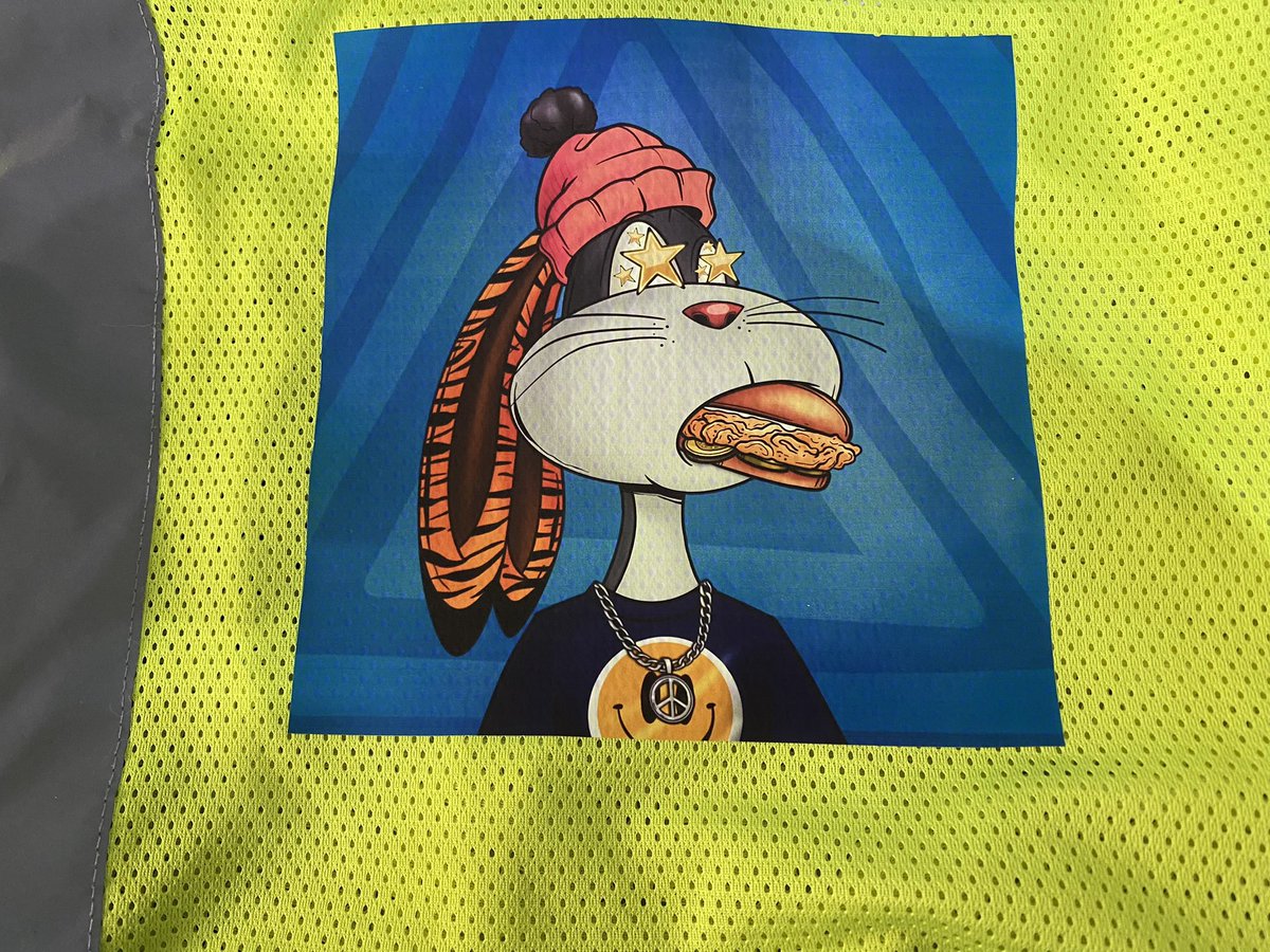 dieseljit's tweet photo. Your welcome buddy got this made for a buddy for his job. He doesn’t believe in NFTs but he digs the art.🔥💪🏼  @MadHareSociety @ElRealGenius #web3 #web2 #web1 #NFTs #marketing #workvest #madharesociety #iprights https://t.co/tpCFFmiLJg