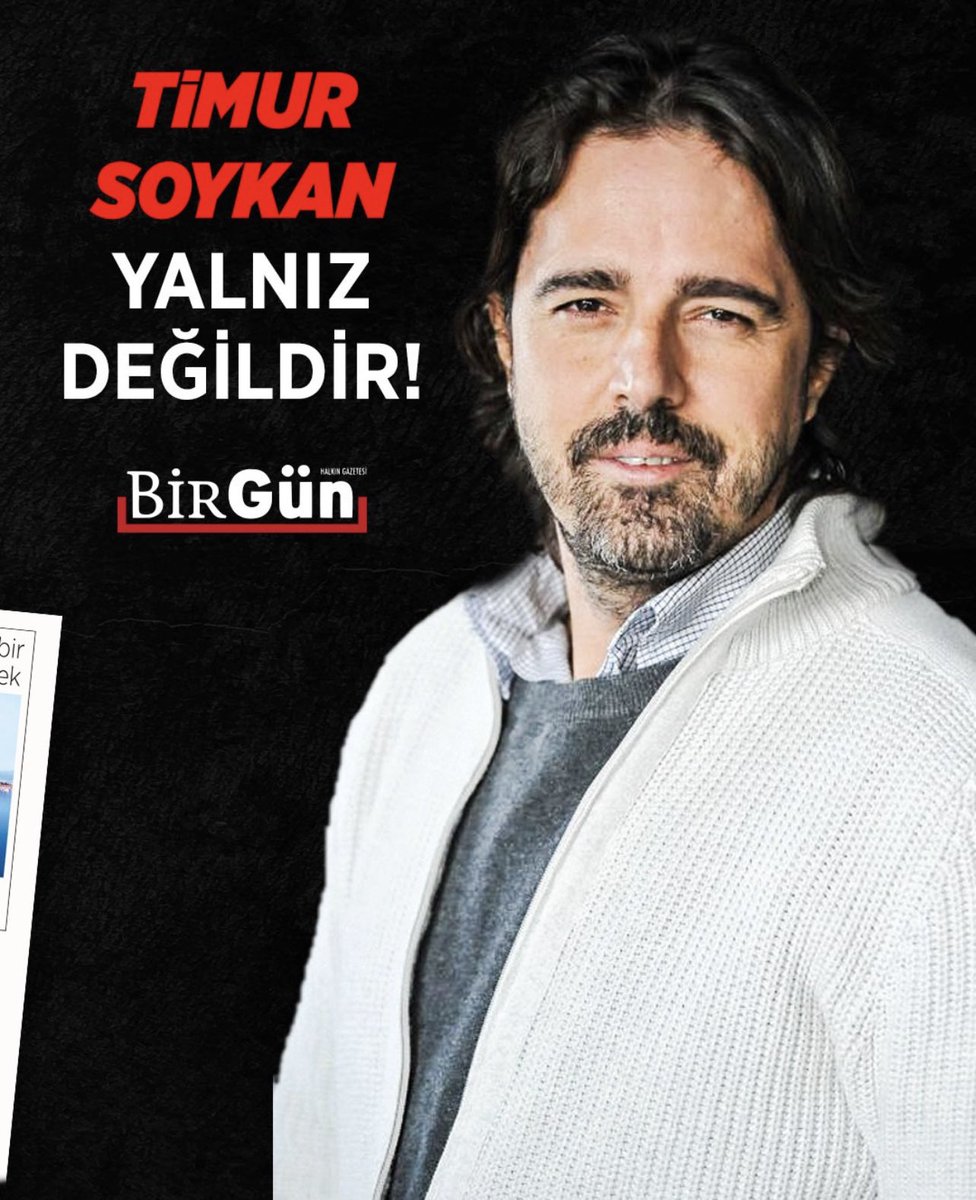 Karanlığa karşı yazmaya, konuşmaya devam! #TimurSoykanYalnızDeğildir #BirgünSusmaz <a href="/BirGun_Gazetesi/">BirGün Gazetesi</a> <a href="/timursoykan/">Timur Soykan</a>