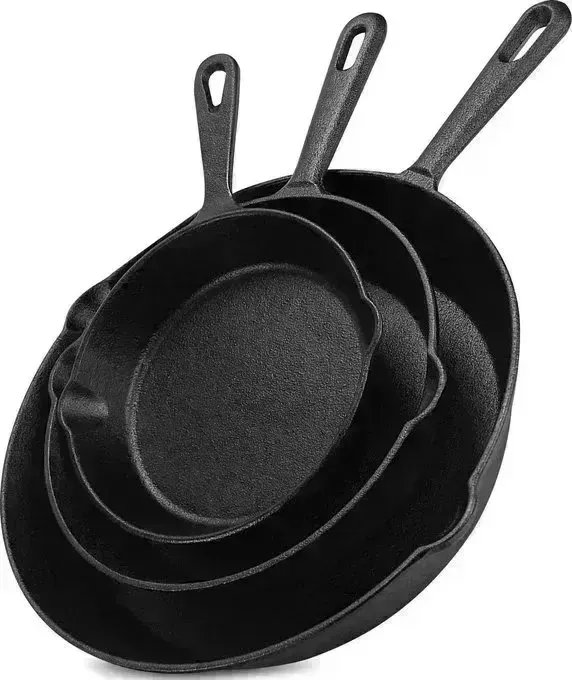 FatKidDeals's tweet image. 3 pack of Pre-Season Cast Iron Pans, $28!

fkd.sale/?l=https://amz…