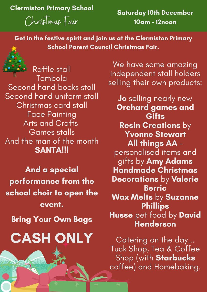 🎄🎄🎄🎄TODAY!🎄🎄🎄🎄
❄️❄️❄️❄️10 - 12❄️❄️❄️❄️
🎅🏼🎅🏼🎅🏼See you there🎅🏼🎅🏼🎅🏼

⬇️⬇️⬇️⬇️⬇️⬇️⬇️⬇️⬇️⬇️⬇️