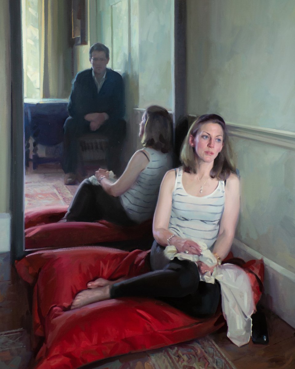 mallgalleries's tweet photo. The ROI Exhibition is still available online for a few days, if you haven't seen it in person, we strongly recommend that you take a look at the show online!

France Bell's work: https://t.co/6FPEN0iLQZ

🎨 : Frances Bell
#FrancesBell #Portrait #OilPainting https://t.co/iVOTzwliVR