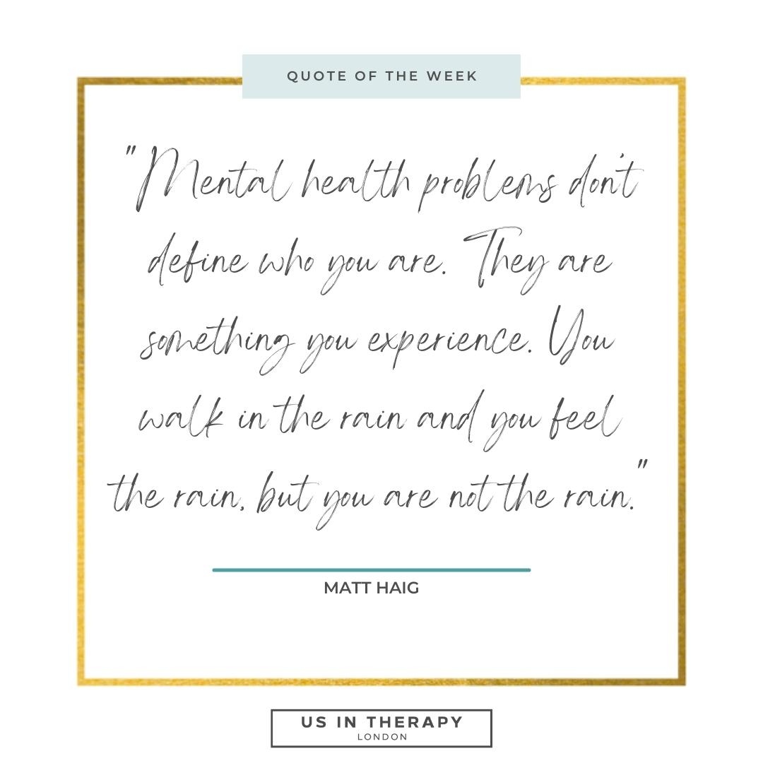 UsInTherapy's tweet photo. We are not what happened to us

#usintherapy #therapy #counselling #sextherapy #couples #psychosexual #anxiety #depression #mentalhealth #onlinetherapy #love #relationships #quoteoftheweek https://t.co/DpOpwvQk2L
