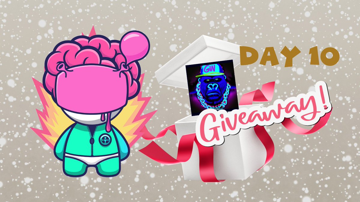 ❄️DECEMBER GIVEAWAY DAY 10❄️

Today we are thankful and honored to partner with
<a href="/apeneonart/">AP.E</a>
secret-stash.io/collection/107
for our giveaway.

🍀Come test your luck with us!🍀 

🎁Everyday an NFT🎁
Join Tiime Engine Community
discord.gg/VYzbxDzCZ5

#GiveAway #TernoAdoption #FreeNFT”