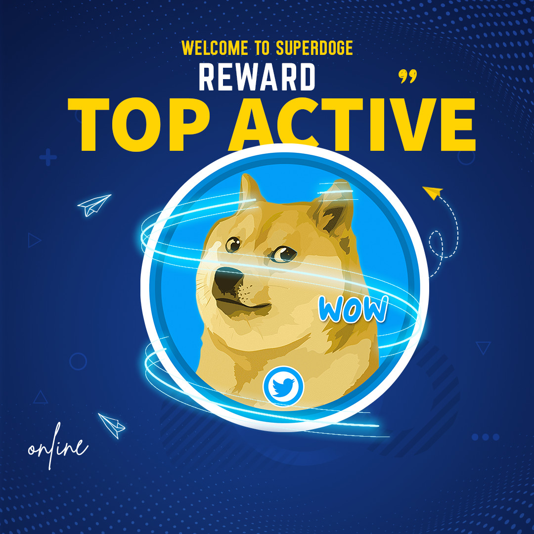 Event Top active is happening, join at t.me/SPDOfficialGro…
🥇 Top1: 120BUSD
🥈 Top2: 80BUSD
🥉 Top3: 50BUSD
🎁 Top4: 30BUSD
🎁 Top5: 20BUSD

#SPD, #BNB, #Superdoge, #Topactive