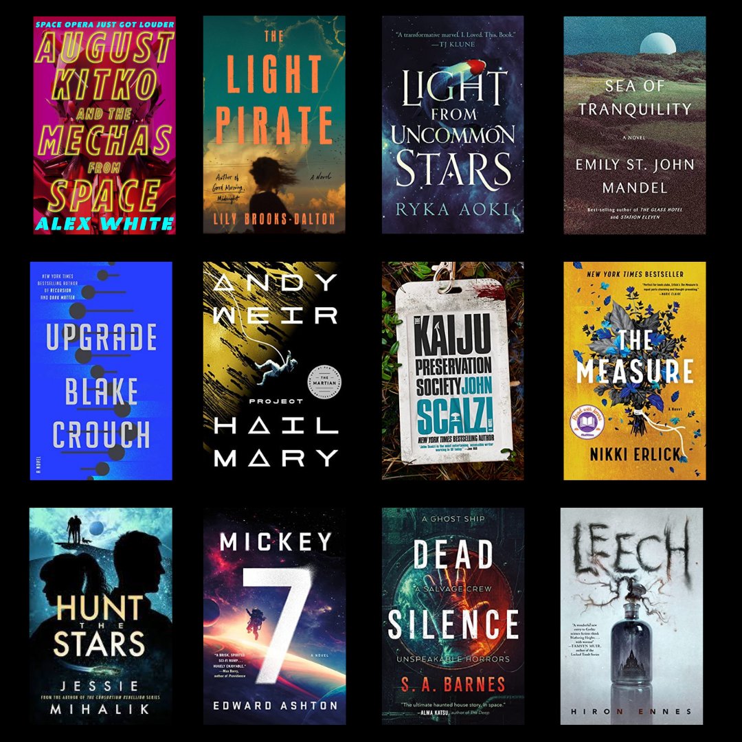 deathbytbrbooks's tweet photo. SCIENCE FICTION BOOK GIFT GUIDE
@scalzi @blakecrouch1 @andyweirauthor @nikkierlick @hironennes @staceykade @emilymandel @TorNightfire @TorDotComPub
#indiebookstore #indiebookshop #bookgiftideas #shopsmallshoplocal #shopindies #shoplocal #supportindies
https://t.co/Epo7xCD7lL https://t.co/jYA6uZVE8M