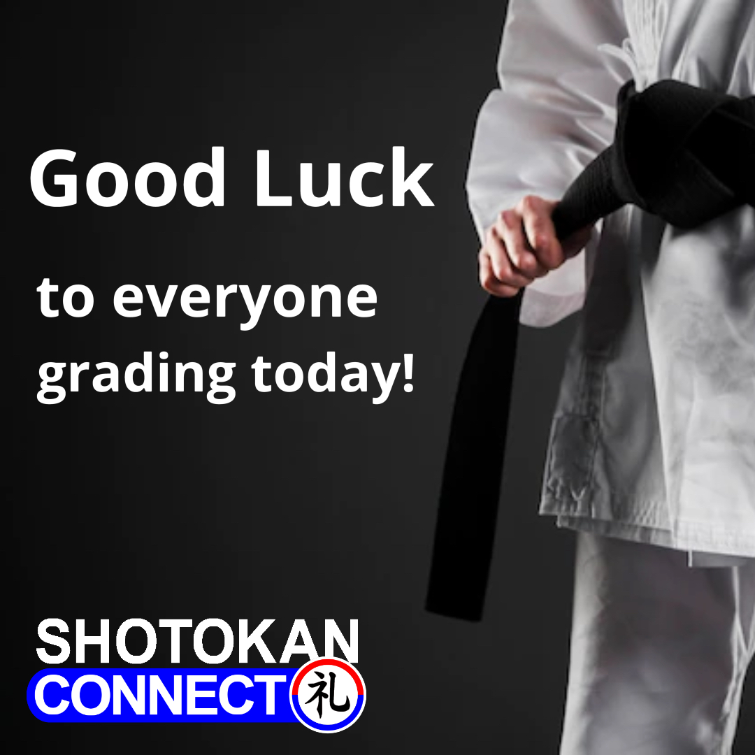 shotokanconnect's tweet photo. To all those grading today, we would like to wish you the best of luck.

Remember everyone at Shotokan Connect is 100% behind you and rooting for your success.

#Shotokan #ShotokanConnect #Karate #DanGrading #Kata #Kumite https://t.co/uhcRh4YP3c