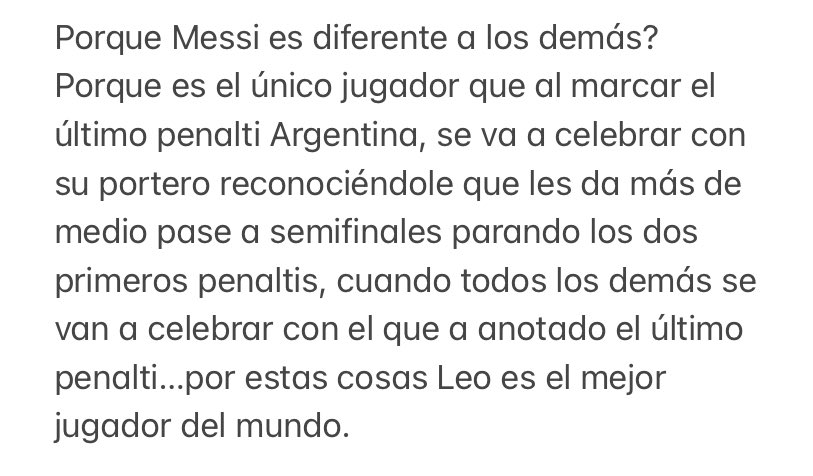Jonaserrat's tweet photo. Por esto se merece levantarla el 18 de diciembre de 2022…#FIFAWorldCup #LionelMessi https://t.co/yr97SxHetx