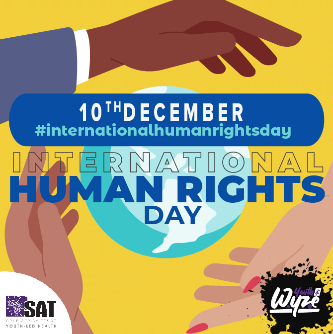 International Human Rights Day 2022!

Celebrate International Human Rights Day with SRHR Africa Trust and YouthWyze as we fight to create a world that upholds human rights for young people, adolescents and people across the globe. 

#YouthleadHealth #SHRH4All