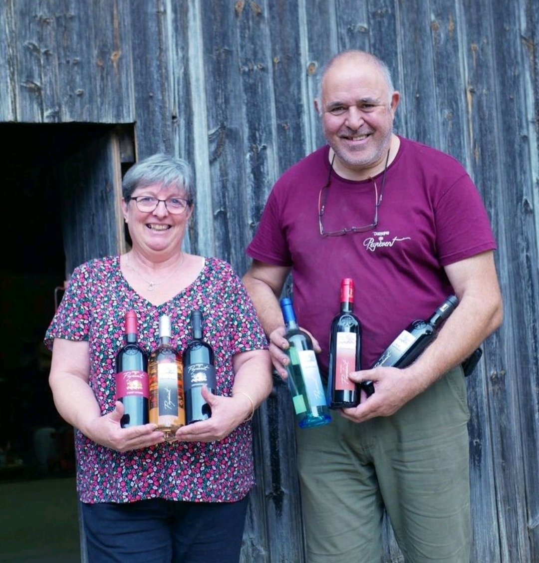 Connaissez-vous les vignerons du domaine de Peyrevent ?

Nadine et Christian Séguy cultivent 15 hectares à Névian.
Pour en savoir plus sur leur vie et leurs vins, il vous suffit de cliquer ici: vins-corbieres.com/fr/vigneron/do…

#domainepeyrevent #nevian #crucorbières #aoccorbieres