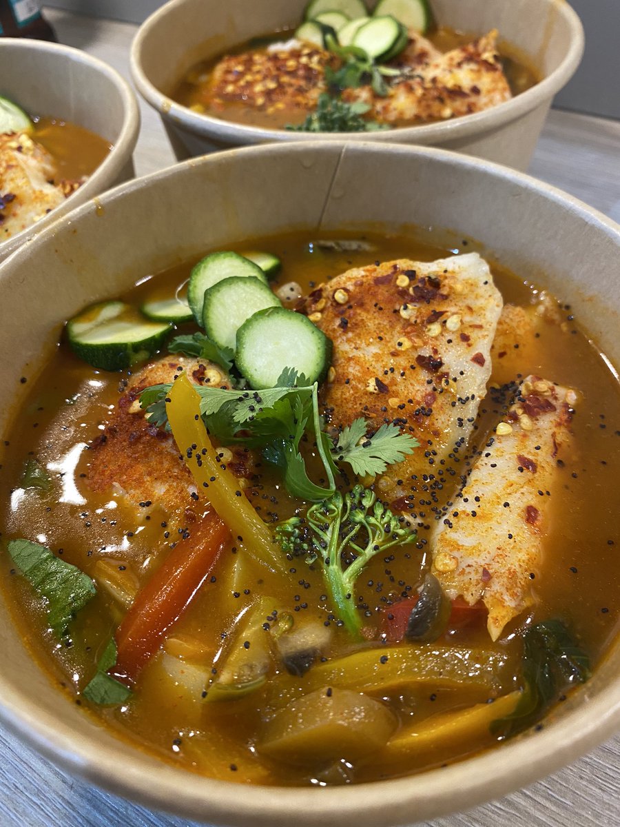 Iprep4Y's tweet photo. Spicy Fish Soup @Iprep4Y  #mealprep #blackpool #Healing #fishsoup #iprep4you https://t.co/GJBmIzeZ9K