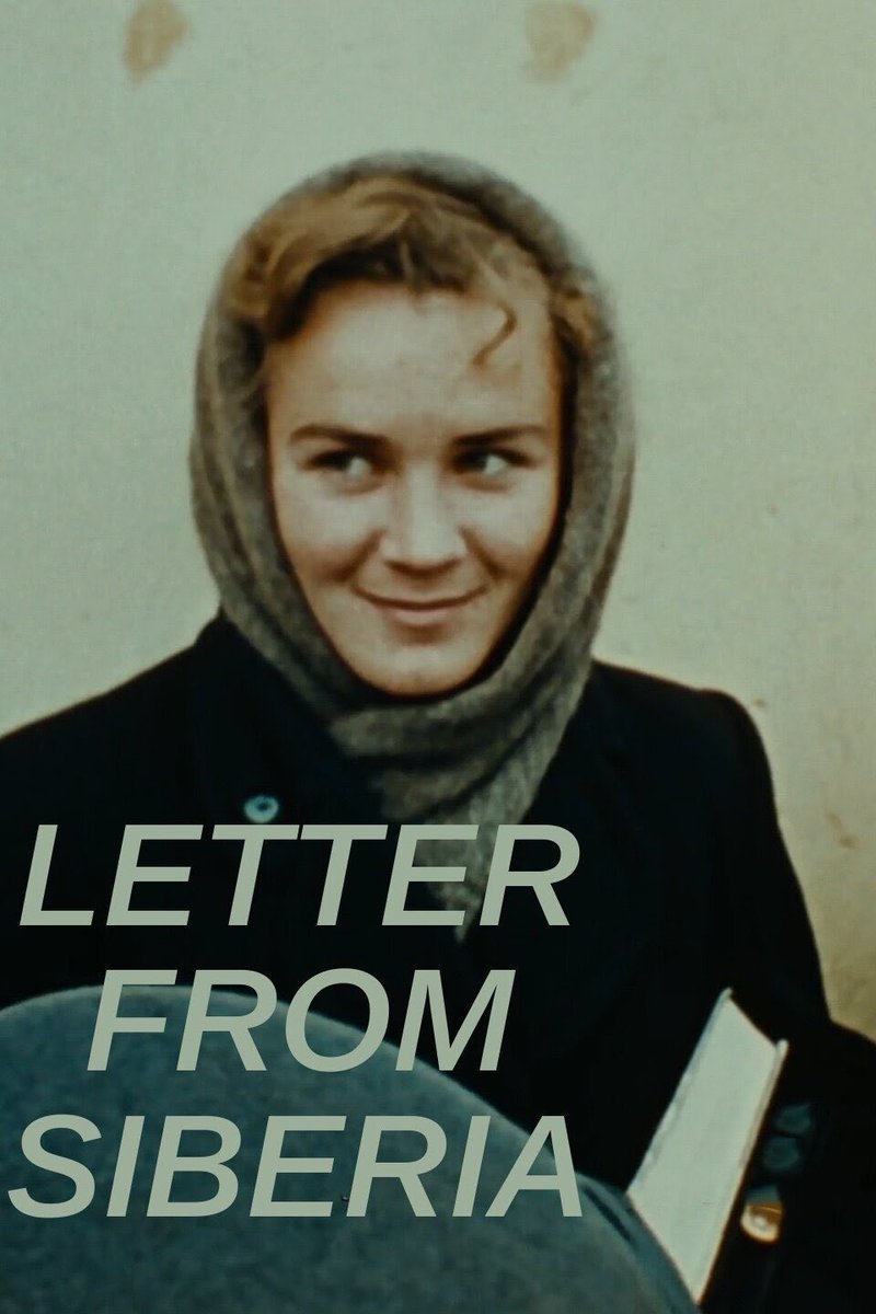 jerryasleep's tweet photo. La Jetée(1962)
The Sixth Side of the Pentagon(1968)
Letter from Siberia(1957) First Viewing in Cinemas
Written and Directed by:Chris Marker #NowWatching https://t.co/ztBjCtQf1m
