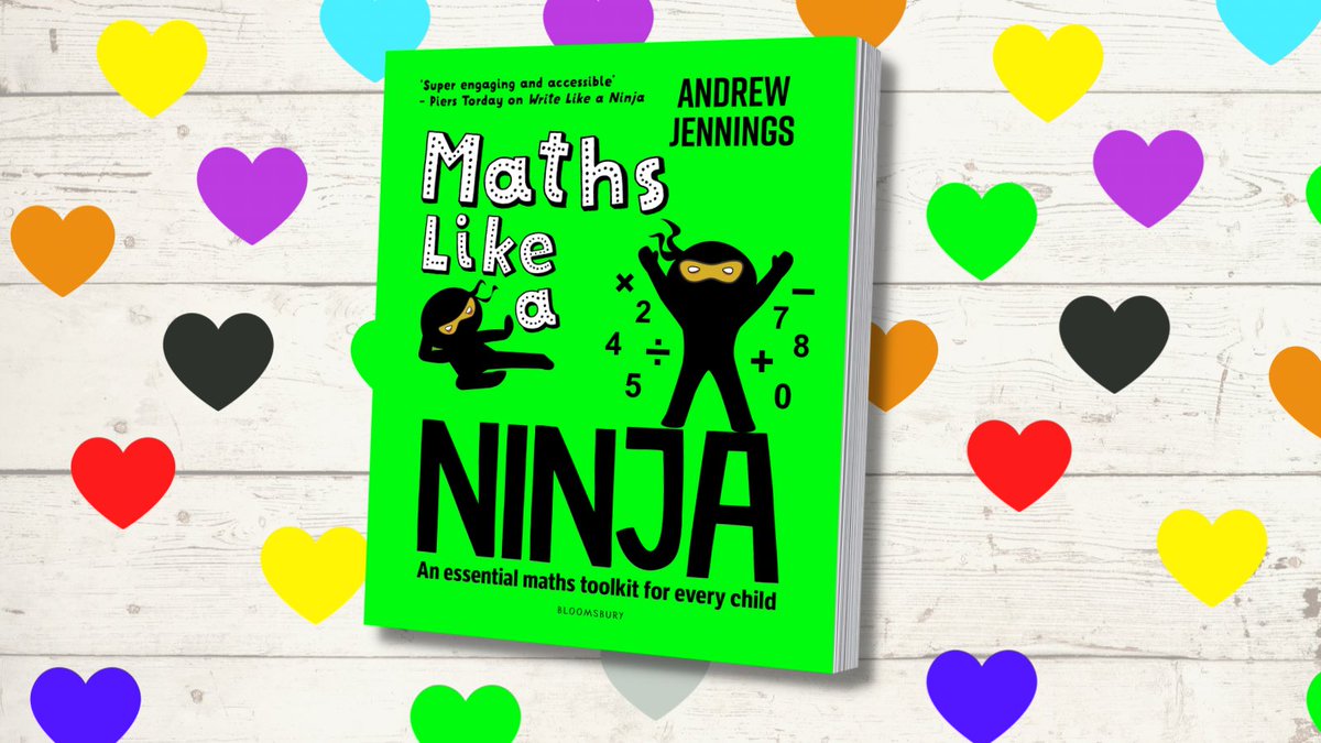 ❤️💙 Super Saturday Comp! 💛💚

Win a copy of Maths Like a Ninja 📗
Like ❤️ Tag 🏷️ and ♻️ Retweet to enter.

🙏 Get me to #1 on Amazon - 📲Pre-order bit.ly/3PerL6a

Winner announced tonight at 9pm. 

#competition #giveaway #mathslikeaninja #school #parents #teacher