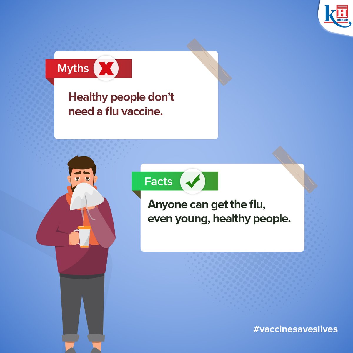 KailashHealth's tweet photo. Influenza Awareness can guide the best ways to prevent & manage the health condition. If left Untreated, Influenza may worsen.
Consult our Doctors: https://t.co/3PxoApNce8
#Influenza #Infleunzavaccine #flu #fluseason #fightflu #fluvaccine #flufacts #KHCares #Facts https://t.co/Uzep01GlAo