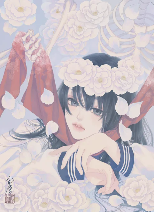 「山茶花心中」 
