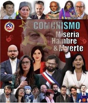 AltoBonitonn's tweet photo. @meganoticiascl Ya saben #ComunismoEsMiseriaYTirania sin mayor Comentarios y si le agregas que el #SocialismoEsMiseria #Probreza #Hambre #Delincuencia y #NarcoTerrorismo Desatados.! #Chilezuela a corto plazo! https://t.co/BeGrMQVnMq