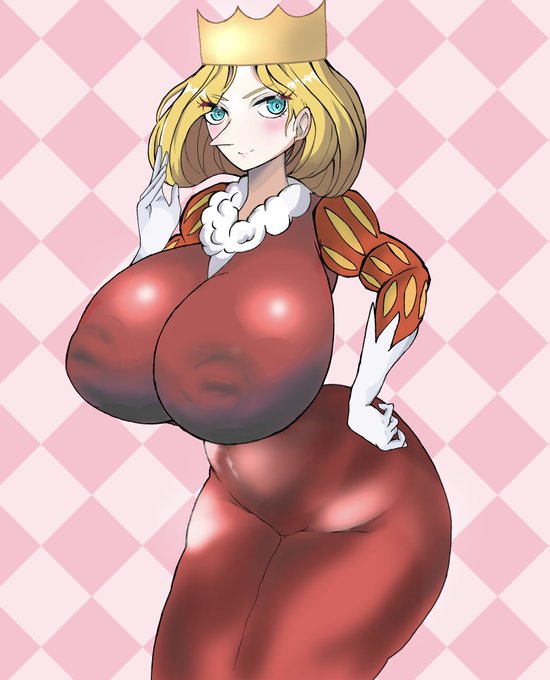 王様ランキングのヒリング王妃描いた……。
最近、おっぱい描いてると、「ん?おっぱい小さくないか…??」って不安になってしまう。
……ぼくはちゃんと、「大きなおっぱい」を描けているんでしょうか……??(・・;) 