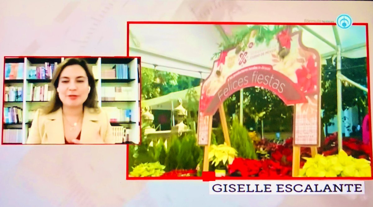 PupisDur's tweet photo. @GiselleDEEN Continúa 🔘Repetición programa d análisis d @ruizhealy y colaboradores, como @GiselleDEEN , quien hace 3 recomendaciones p' #Entretenimiento y #ocio : Festival Flores Nochebuena CDMX; bosque #Naviland , Real del Monte; Nacimientos @MuseoCulturas ; x @Radio_Formula . https://t.co/CmBwWOmLd5