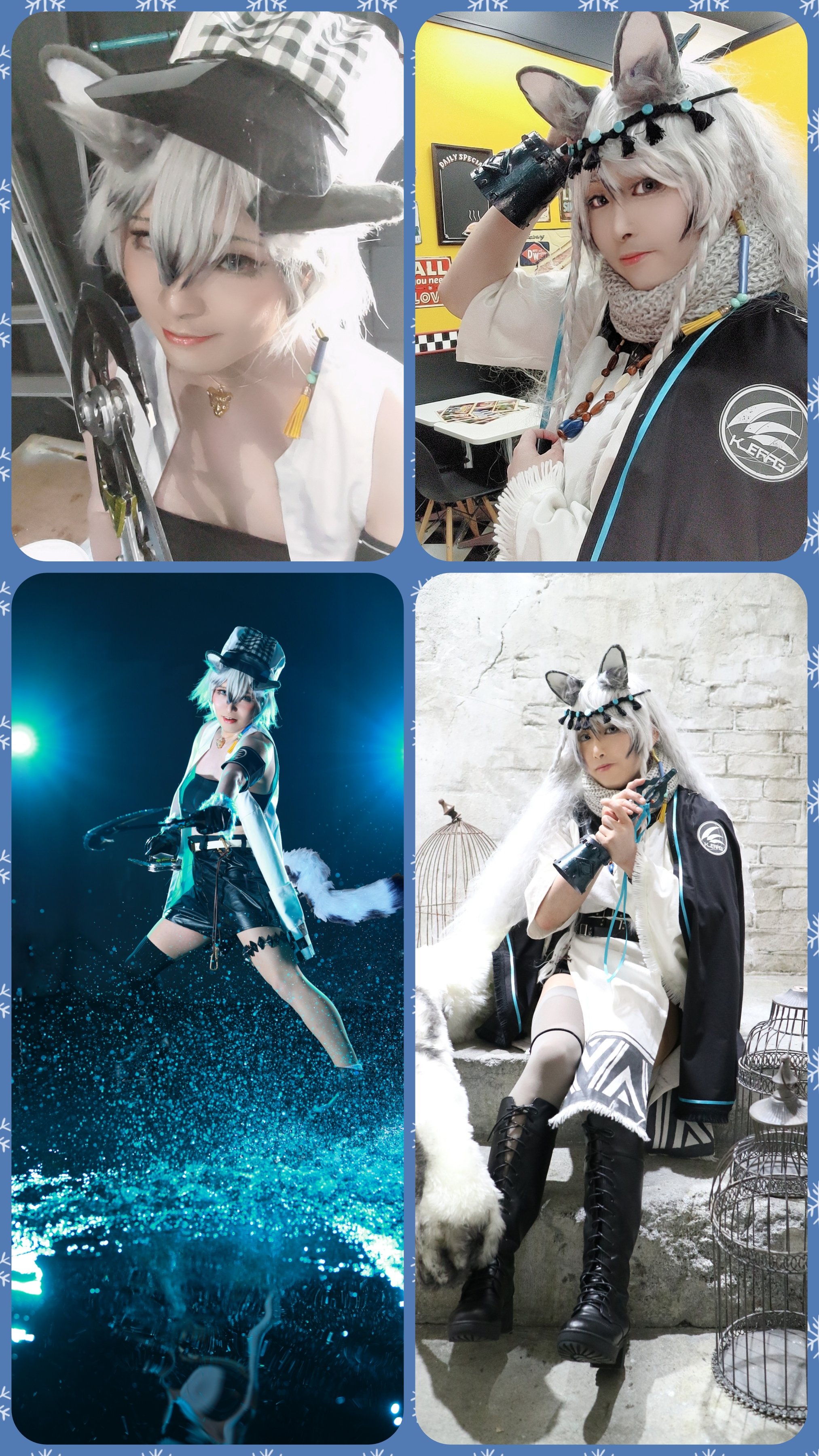 アークナイツ シルバーアッシュ 昇進画像 コスプレ衣装
