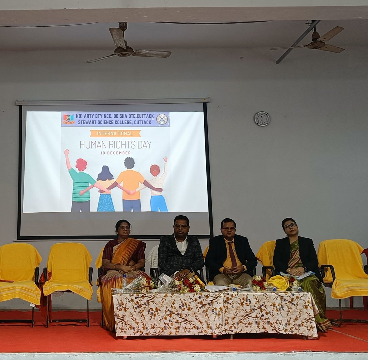 subhranshu165's tweet photo. Cadets of @OneODArtyBtyNCC and #STEWARTSCIENCECOLLEGE positively participated with #InternationalHumanRightsdefenders to celebrate 10th DECEMBER as HUMAN RIGHTS DAY..The said programme was conducted peacefully with the presence of honorable chief guest SUB COLLECTOR OF CUTTACK https://t.co/dw4uzS4xuz