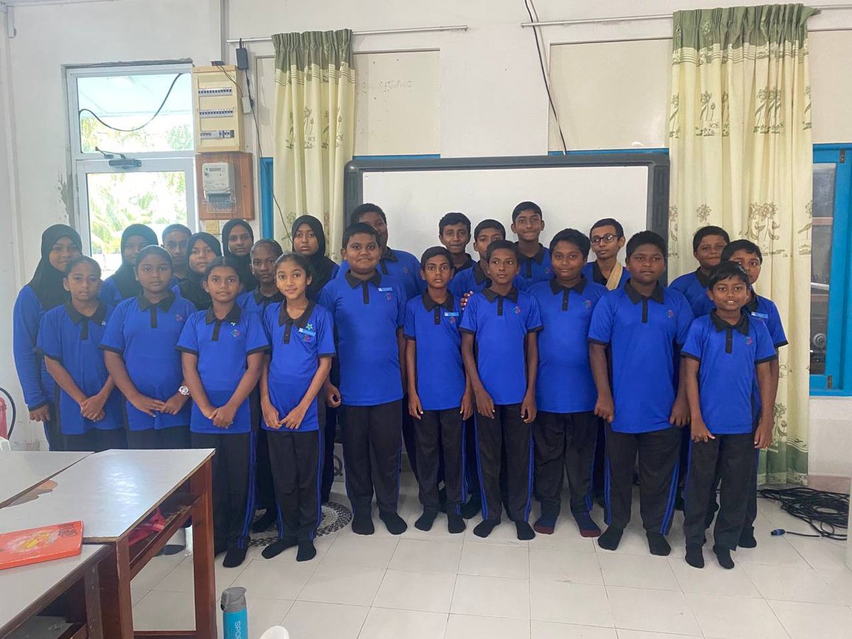 womenintechmv's tweet image. Students from Grades 5, 6 and 7 of @goidhooschool participated in the #HourOfCode this morning. They had a fun time building Space Invaders and Flappy Bird! 

#HourOfCodeMV
@MoEdumv @Dhiraagu @codeorg