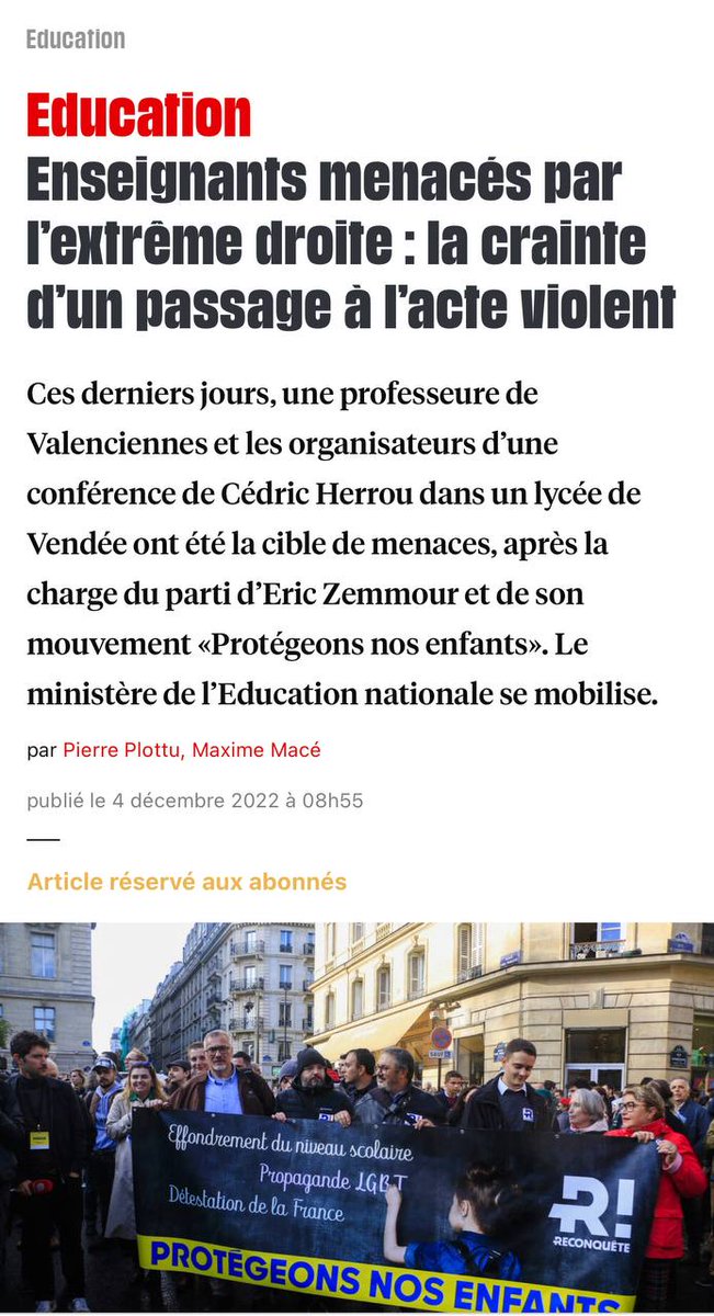 steph_bocquet's tweet photo. Sans oublier qu'à Valenciennes une enseignante est menacée de mort et la sortie scolaire prévue est annulée sous pression de l’extrême-droite.
En ce jour anniversaire de la Déclaration universelle des droits de l'Homme... #74ans https://t.co/hju6MEAzdu