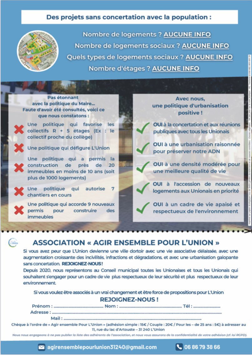 CgennaroSaint's tweet photo. 🗳 Avec mes collègues élus du groupe @pourlunion31 ns sommes pleinement mobilisés pr notre commune : du conseil municipal mercredi à notre réunion de jeudi, retrouvez nous, dans les jours prochains, lors du boitage de notre nouvelle publication 💪
@ladepeche31 
@ladepechedumidi https://t.co/a8QtOwZp7L
