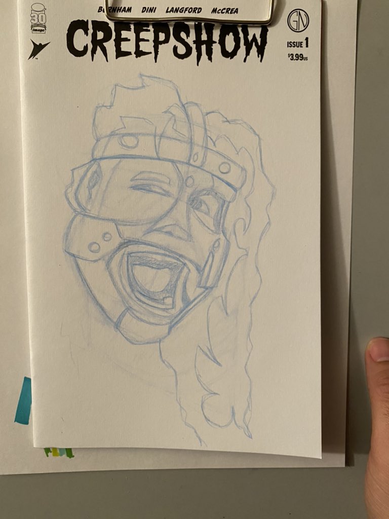 LGDA726's tweet photo. #mickfoley #mankind #threefacesoffoley #3facesoffoley #wwf #legend #hardcore #prowrestling #creepshow #copic #copicmarkers #horrorcomics #blankcover #sketchcover https://t.co/HHRW5vOyCR