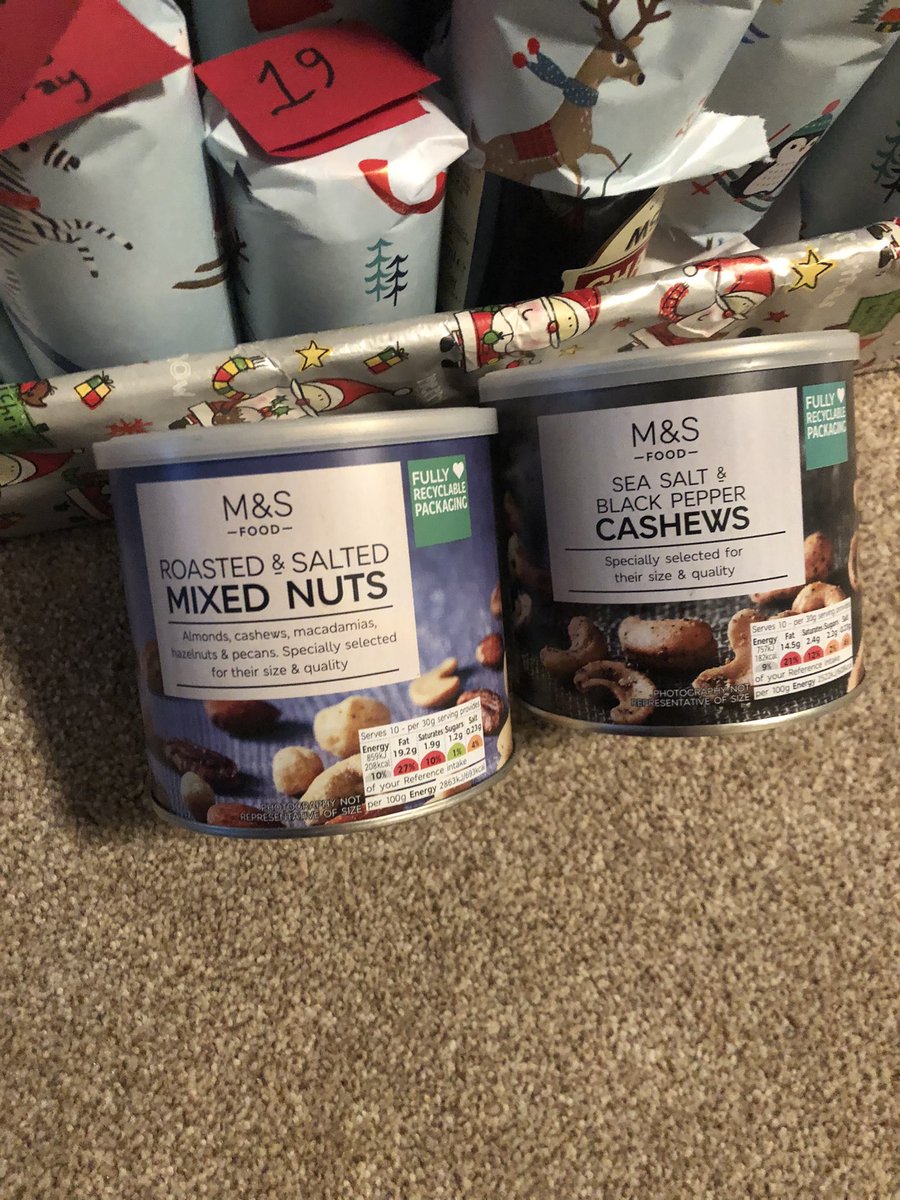 burkey032's tweet photo. A bit late with day 9, but worth the wait. Out celebrating with a couple of nuts last night #advent #notjustnuts https://t.co/DHXjWmdCDE