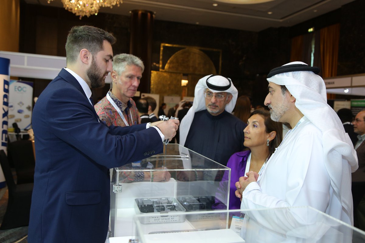 EINC2022's tweet image. Opening the Exhibition for the 8th Emirates International Neurosurgical Conference 2022 are Mohamed Al-Olama, Debora Garozzo on Day 1 of #EINC2022 

H.E Omar Sultan AlOlama, Minister of State for Artificial Intelligence visited the Exhibition Space on Day 2. 

#neurosurgery