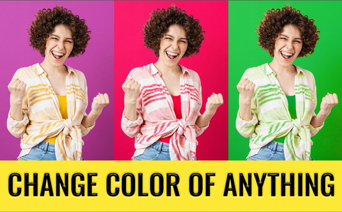 InspireArtist1's tweet photo. https://t.co/Wfls2sCr7A
I will change color of photo, logo, product recolor, and correction
#PersonalPhotoColorChange,
#PortraitColorChange
#IndividualsColorChange
#HairColorChange
#SkinToneColorChange
#EyeColorChange
#LogoColorChange https://t.co/MRRQH8xzi3