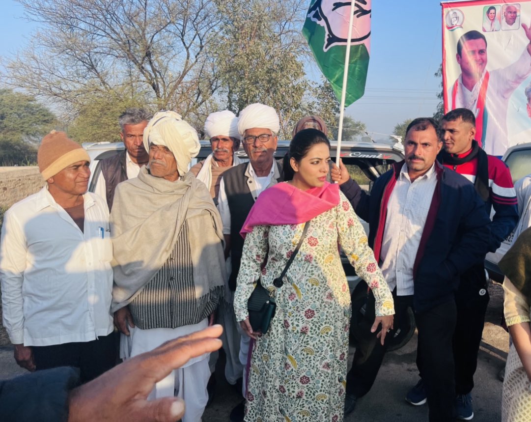 DivyaMaderna's tweet photo. Day 5 : आज ओसिया विधानसभा क्षेत्र जोधपुर से कार्यकर्ताओं ने भारत जोड़ो यात्रा में भाग लिया। https://t.co/9P0MRv8H0O