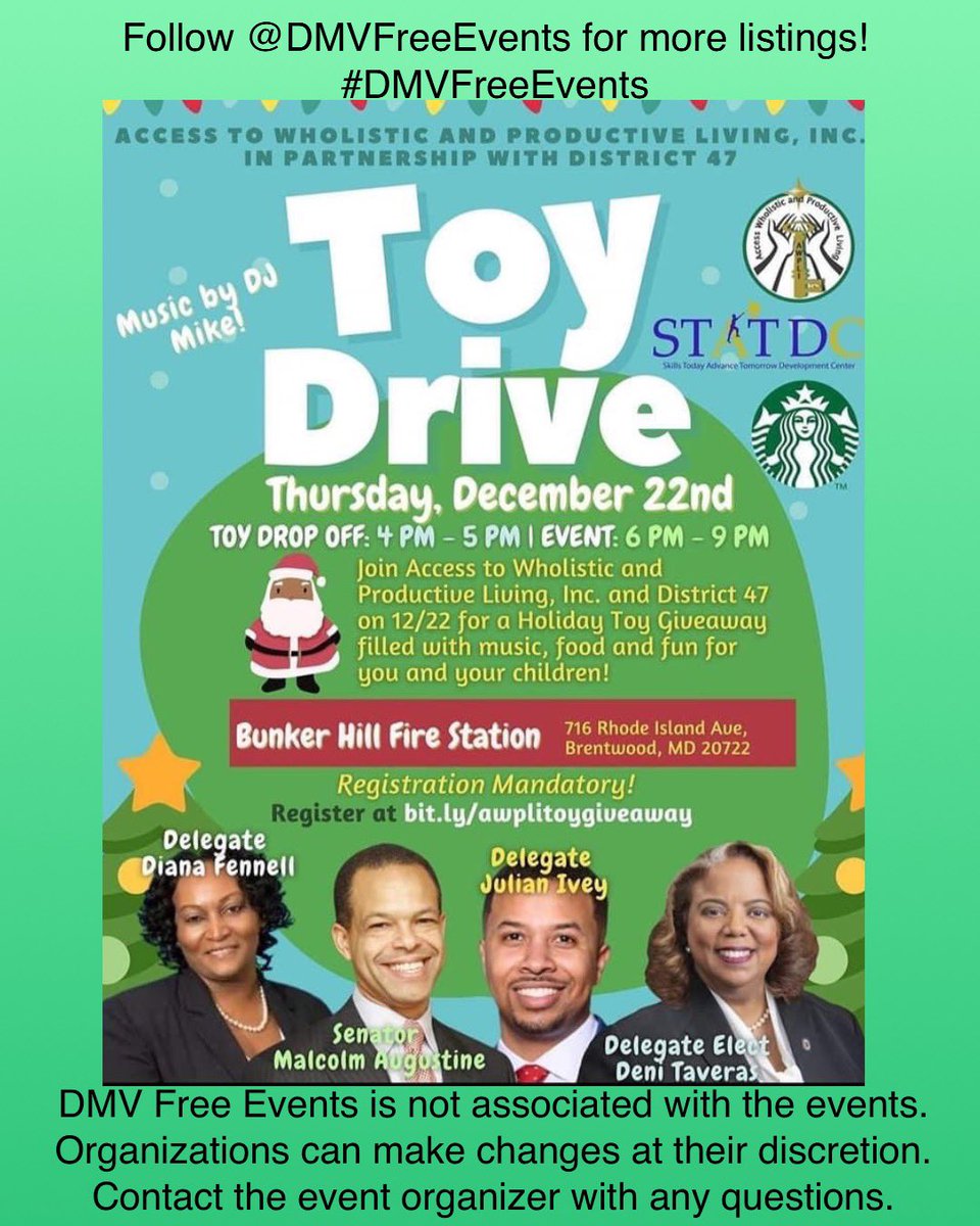 DMV Free Events tweet media