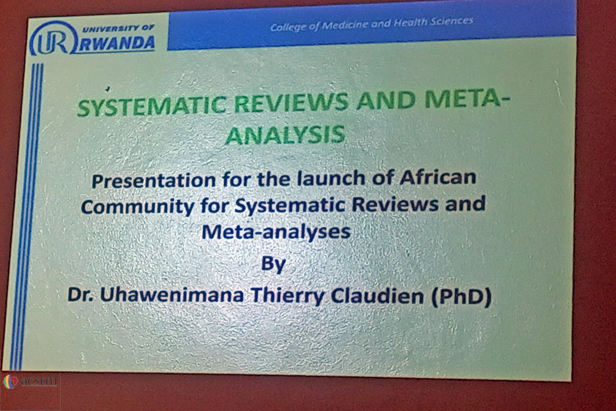 thesrnofficial's tweet photo. We appreciate the workshop facilitator - Dr Thierry. It was a very impactful and educative workshop.
#research
#systematicreview
#acsrm
@authoraid @INASPinfo https://t.co/xu8mjBT8QX
