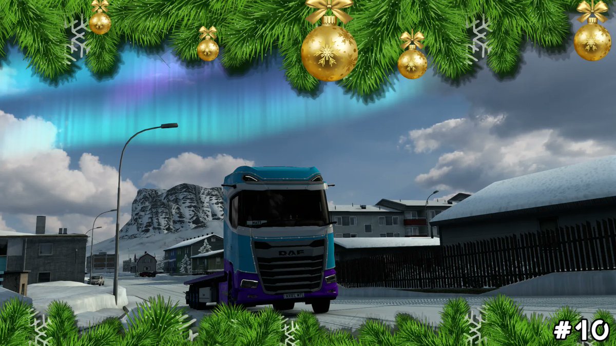 AxielGaming's tweet photo. Working the early shift is rewarding when you get views like this!

#AxielAdvent 🎅🌲 https://t.co/oojie6HvCM