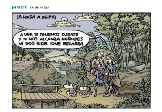 ionebelarra's tweet photo. Para el ABC hacer una campaña contra el maltrato físico y verbal a los niños y a las niñas es “reñir” a los padres. Un error porque contra la violencia toda la sociedad debería permanecer unida. Eso sí la viñeta de la “huida a Egipto” del niño Jesús me ha encantado. https://t.co/cNsqDvA9la