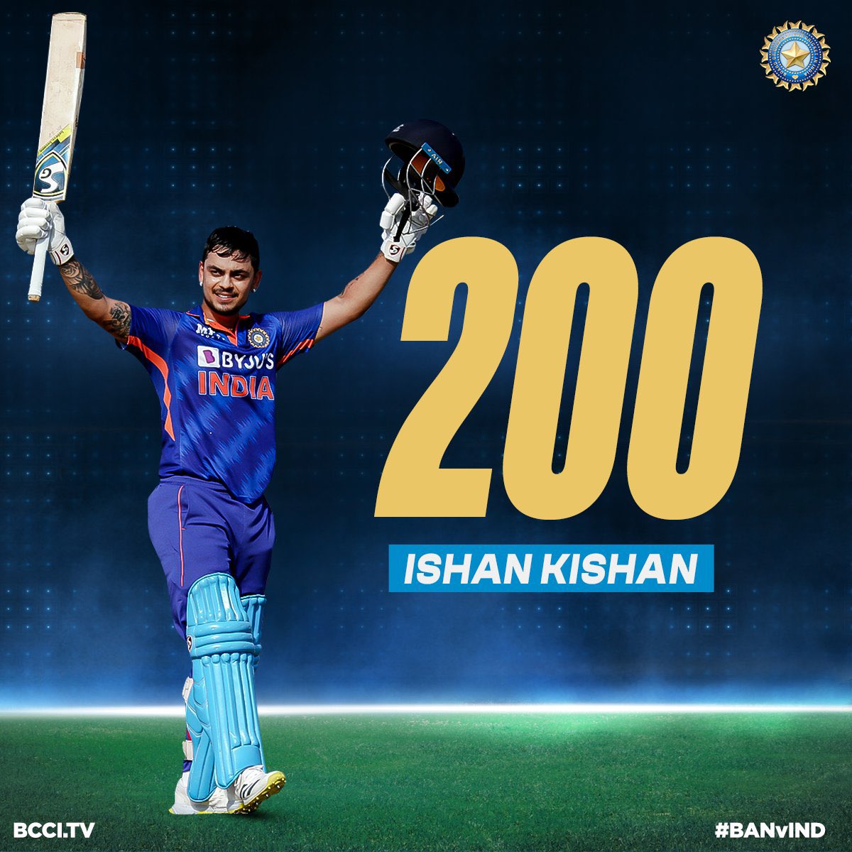 Ranu_Kumar_10's tweet photo. 2⃣1⃣0⃣ Runs
1⃣3⃣1⃣ Balls
2⃣4⃣ Fours
1⃣0⃣ Sixes
1⃣6⃣0⃣.3⃣1⃣ Strike Rate 

#ishankishan - that was simply incredible! https://t.co/zFPcLqBsNs