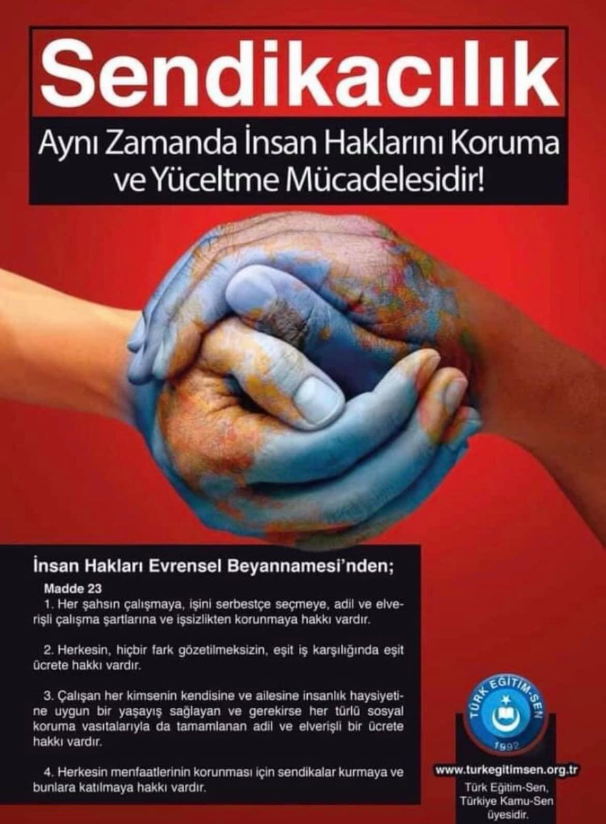 “İnsanı yaşat ki, devlet yaşasın.”

#10AralıkDünyaİnsanHaklarıGünü