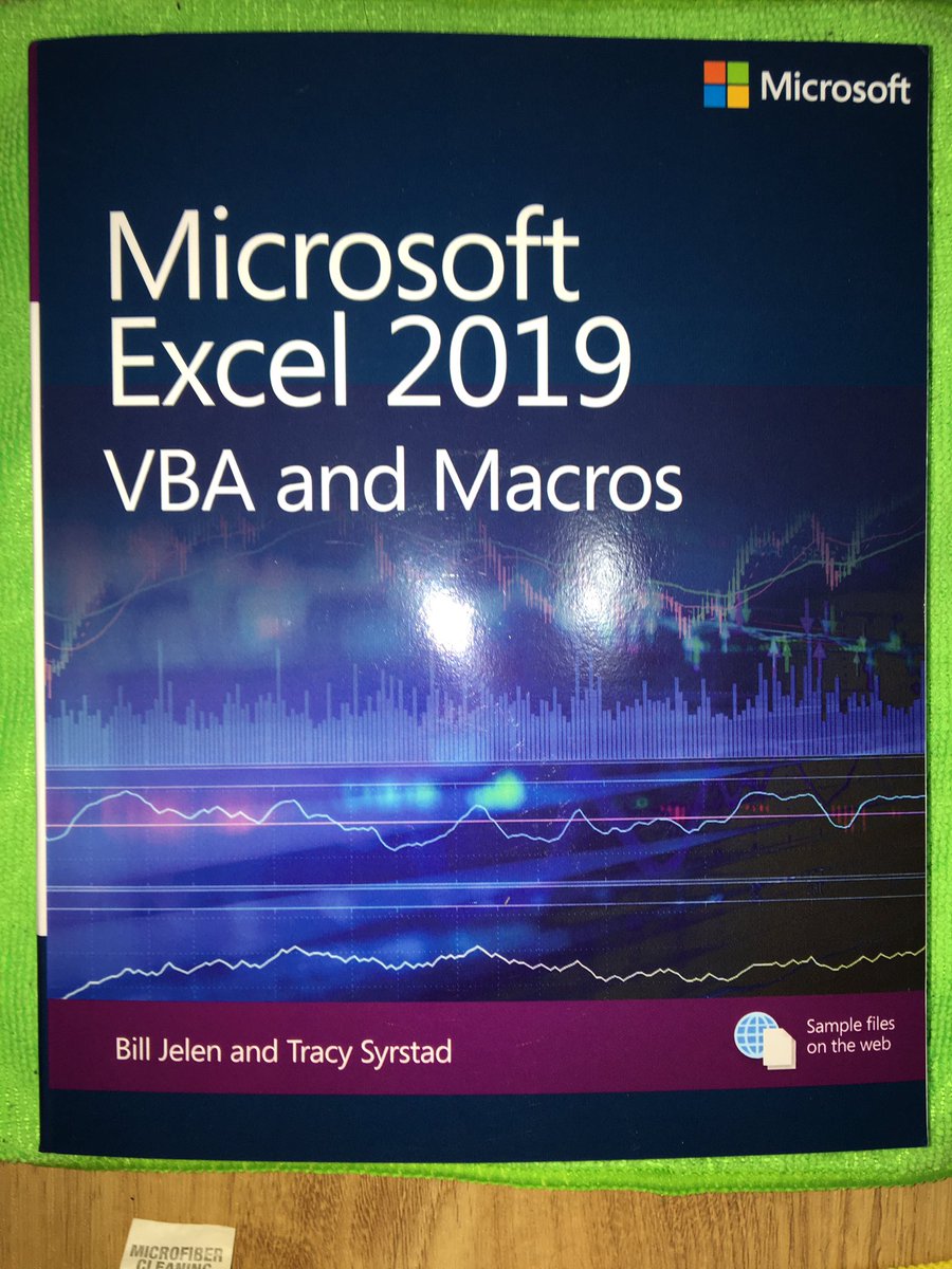 HelloWorldVBA's tweet photo. The best books! 🌷✨
#VBA #ExcelVBA #WordVBA #Excel #Word #PowerQuery https://t.co/ubCKCp1QSf