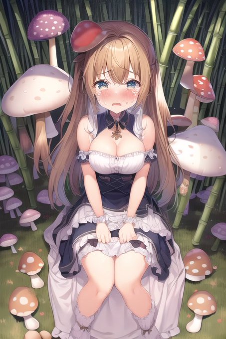 みんな、また争ってるの?
#きのこの山 
#たけのこの里 
#NovelAI 
#AIイラスト
#AIイラスト好きさんと繋がりたい 