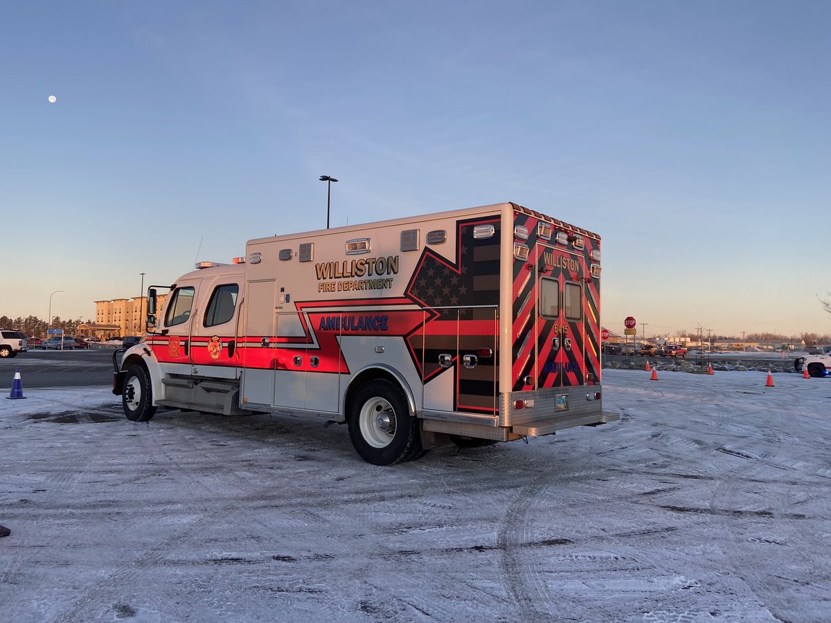 TrooperMichelle's tweet photo. First Responder Toy and Food Drive is today in Williston 8am - 5pm at Walmart! We are set up and ready to go! Donations have started to come in!   #HP271 #TisTheSeason #ToyandFoodDrive2022 https://t.co/ZwVsJ7Zkxi