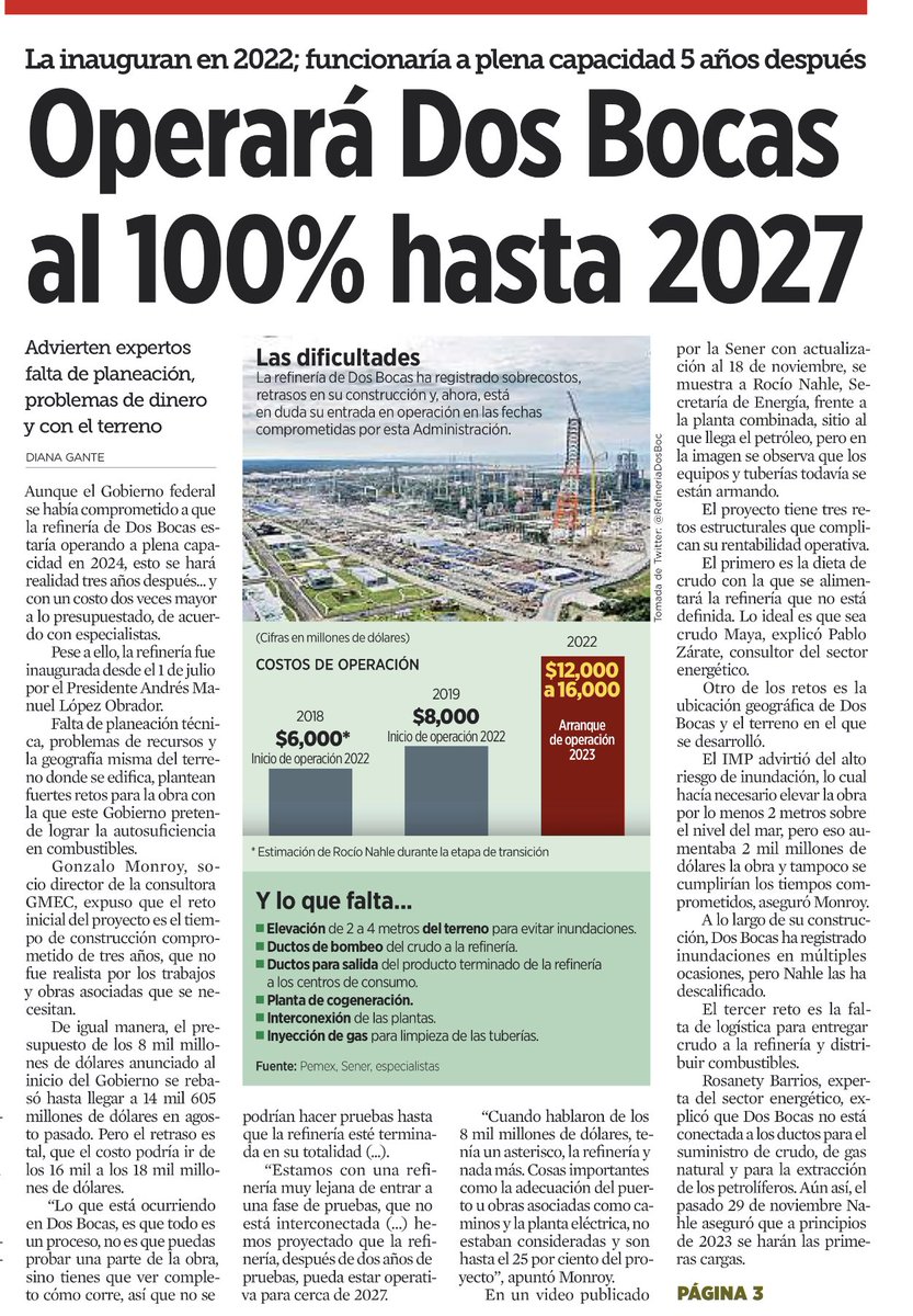 El DESFALCO al erario que provocó Roció Nahle y su banda es de más de 160 MIL MILLONES DE PESOS que se gastarán EXTRAS en una obra oscura, llena de corrupción, que NUNCA se licitó

Eso equivale a 12 años de presupuesto COMPLETO de INE, que es pilar de nuestra democracia! COMPAREN