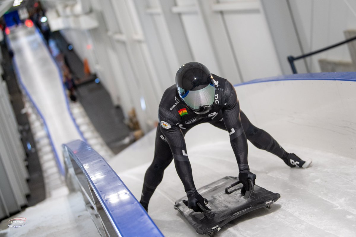 FrimpongAkwasi's tweet image. Another milestone achieved. 🙏🏿On December 9, 2022,  I became the first African athlete in history to earn a top 6 podium finish at a wintersport World Championships event - finishing 4th place at the IBSF World Push Championships in Lake Placid, New York! 🤯🇬🇭🚀 #hopeofabillion