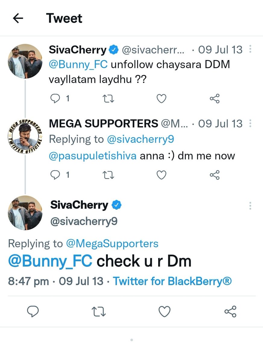 IHMCofficial's tweet photo. Malli dorikesav ra @sivacherry9 

Mega Mustia since 2013..Bunny fan page ni megasupporters page ga marchesi ippudu kanisam bunny ni kuda follow avvatle 🤭 https://t.co/BptfGP0Pfk