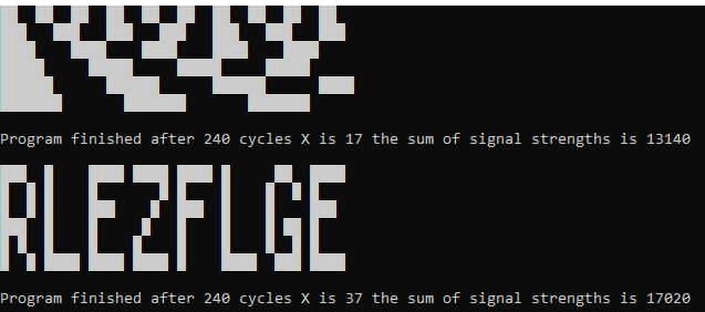 JoePittsy's tweet photo. Day 10 of #AdventOfCode done!

https://t.co/tJz3hiC0G4 https://t.co/g5aMlceSxl