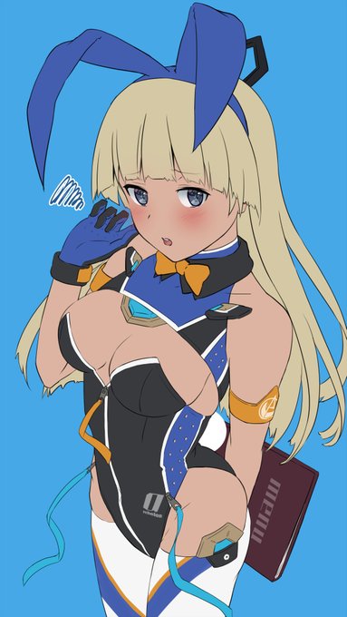 安里 バニー 色付け 