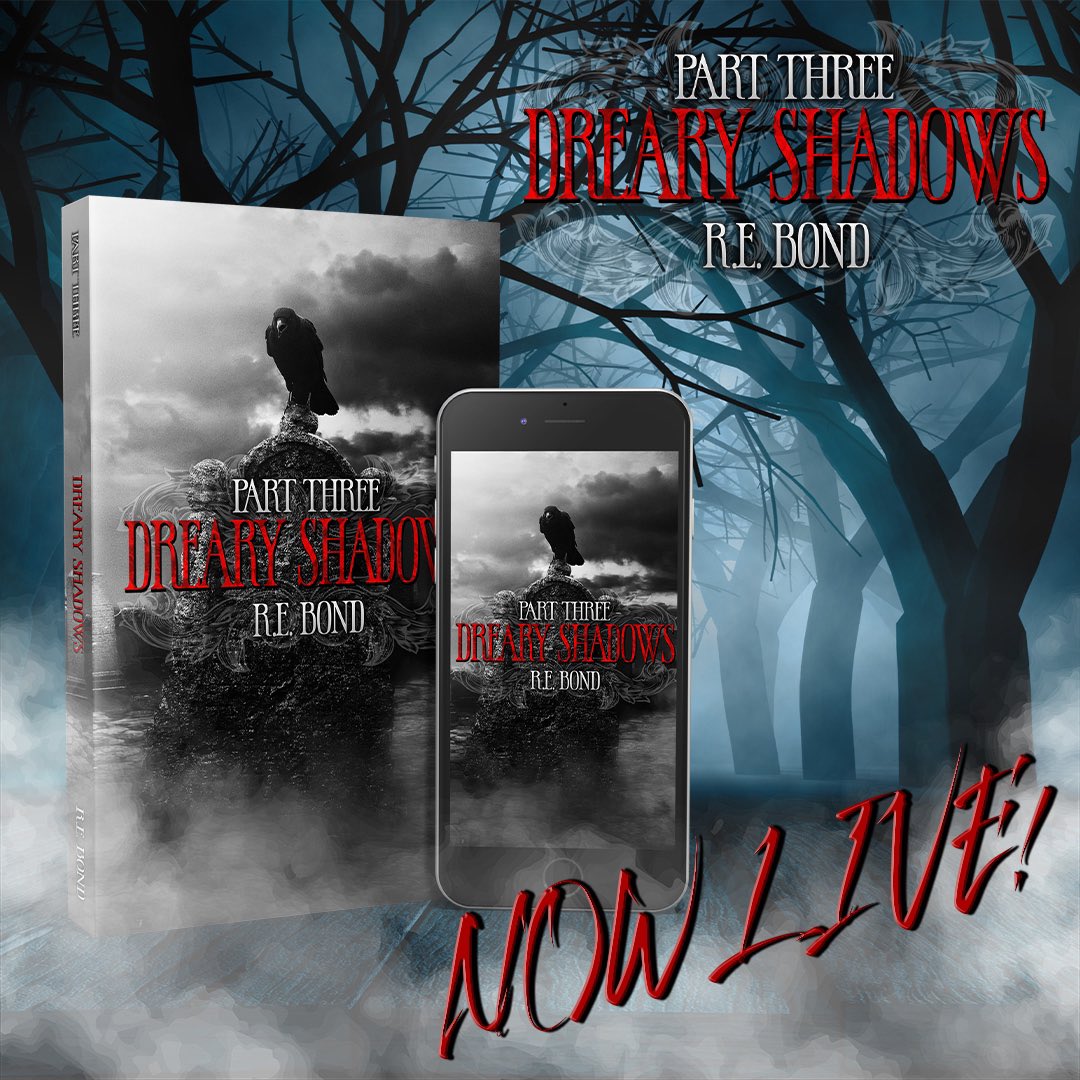 🩸𝑫𝑹𝑬𝑨𝑹𝒀 𝑺𝑯𝑨𝑫𝑶𝑾𝑺 𝑷𝑨𝑹𝑻 𝑻𝑯𝑹𝑬𝑬🩸
By Author RE Bond

💥𝑁𝑂𝑊 𝐴𝑉𝐴𝐼𝐿𝐴𝐵𝐿𝐸 𝑂𝑁 𝐴𝑀𝐴𝑍𝑂𝑁 𝐴𝑁𝐷 𝐾𝐼𝑁𝐷𝐿𝐸 𝑈𝑁𝐿𝐼𝑀𝐼𝑇𝐸𝐷!

*This is part three out of four and must be read in order. It's a paranormal reverse harem series
#drearyshadows #rebond