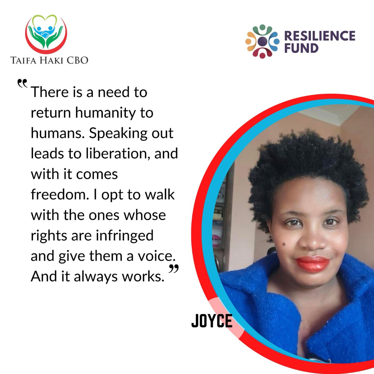 taifahakicbo's tweet photo. @natoshaah believes that until all of us are free, no one is.
#HumanRightsDay #UNHumanRights #humanity https://t.co/EWwHDob8hO