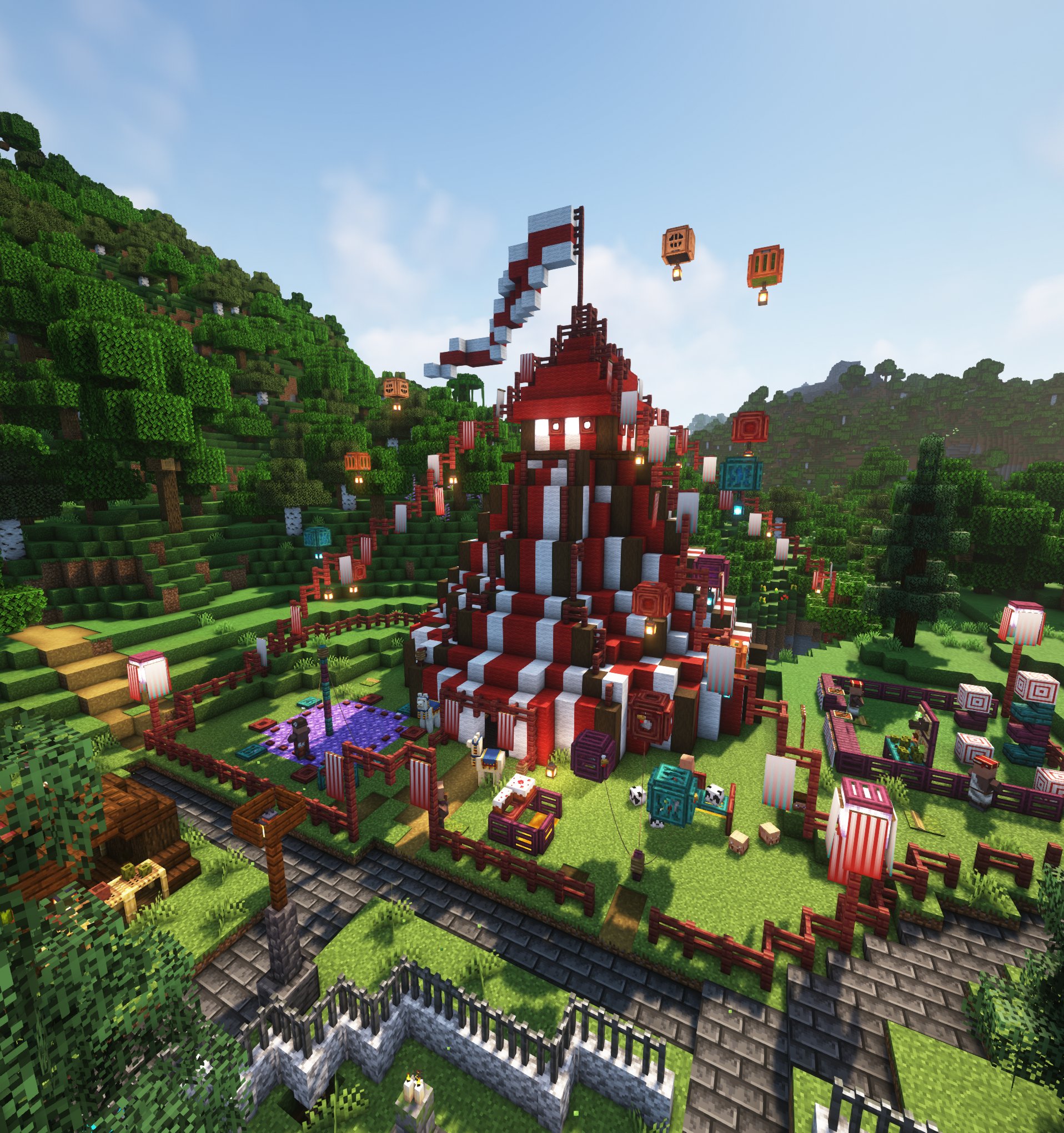 Circus Tent Minecraft Building New LEGO® ONE PIECE Sets For 2025