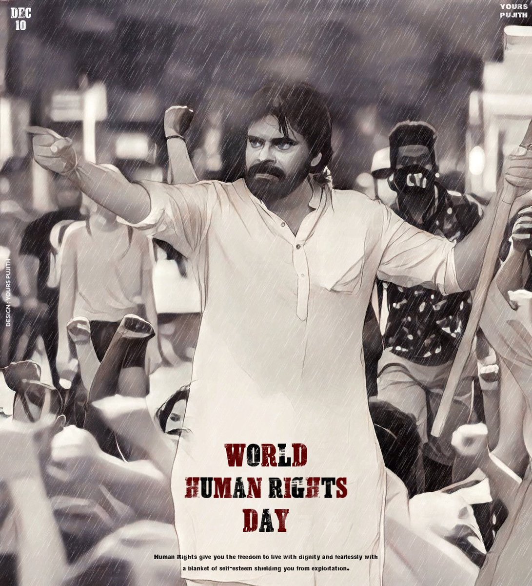 #WorldHumanRightsDay ✊

@JanaSenaParty || @PawanKalyan