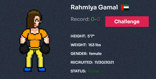 The #UFC282 Fighter giveaway is live in Discord!

Get your prediction in for a chance to win Rahmiya Gamal - a Muay Thai expert.

discord.gg/nBKSGkeHbP